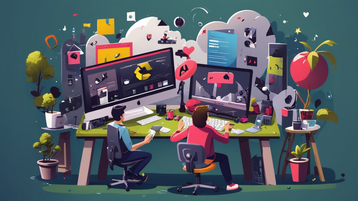 dcardgm custom web development with interactive animations and unique design